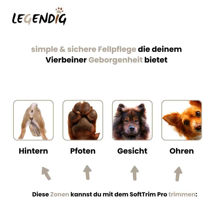SoftTrim Pro™ Pfotenpflege